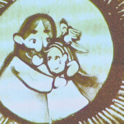 馬穎章老師沙畫演繹主題「沙漠開江河」